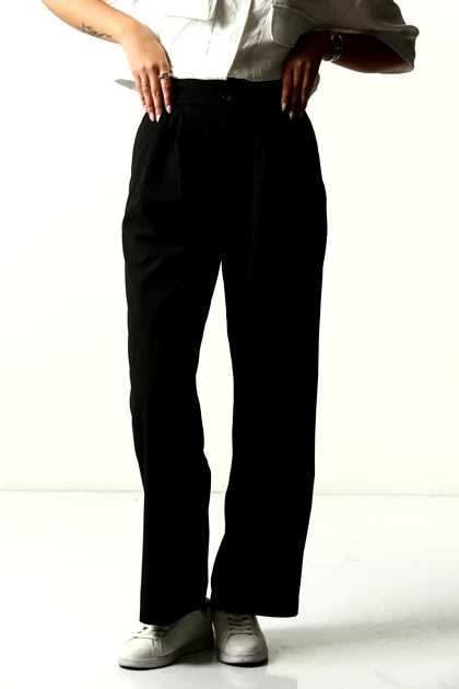 شلوار کمر پیلی پشت کش زنانه