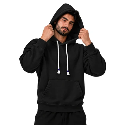 هودی اسپرت بیسیک مدل ZRA-5F0654 مشکی