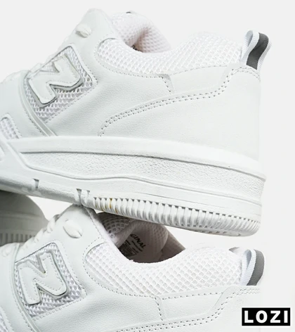 کفش کتانی مردانه و زنانه سفید NEW BALANCE 550