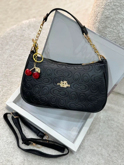 کیف دوشی و دستی دخترانه کوچ چاپدار