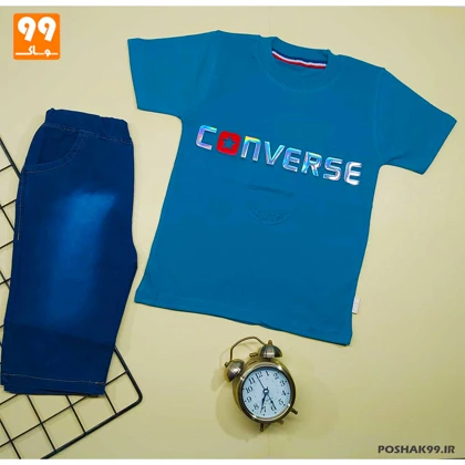 ست تیشرت شلوارک پسرانه CONVERSE