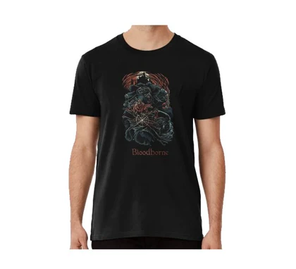 تیشرت Bloodborne طرح ایلوستریشن باس بلادبورن بلادبورن کد 98315