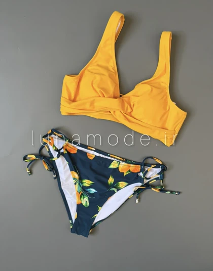 مایو دو تیکه زنانه ضد کلر برند کاپشی CUPSHE اورجینال ADI5008B