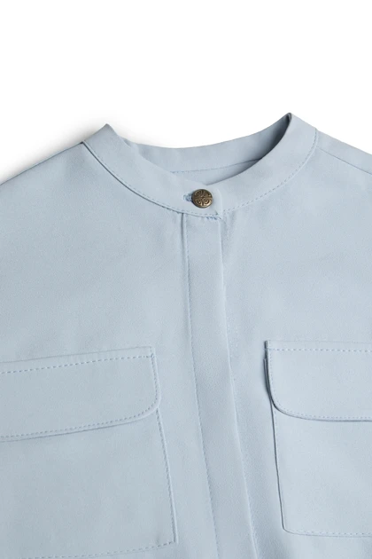 شومیز کرپ - 3140