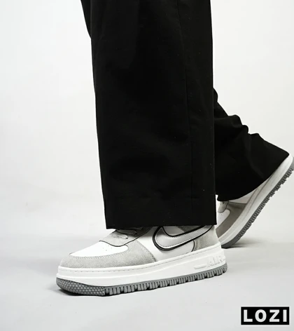کفش کتانی بزرگ پا طوسی نایک NIKE AIR FORCE