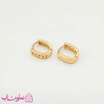 گوشواره کوچک مستطیلی ساده ژوپینگ
