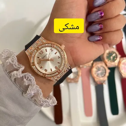 ساعت زنانه نگین‌دار بولون طرح هابلوت