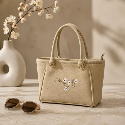 کیف گلذوزی دستی کد 5485