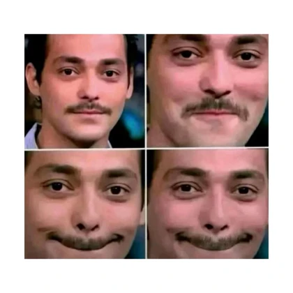 استیکر پارچه و لباس پاد آفرین مدل میم اینستاگرام فان خنده کد 3276