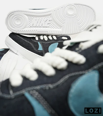 کفش کتانی بزرگ پا سرمه ای نایک Nike Gama Force Sail