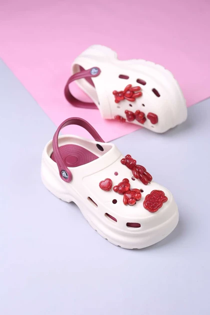 کفش صندل زنانه رکابدار کراکس شاینی