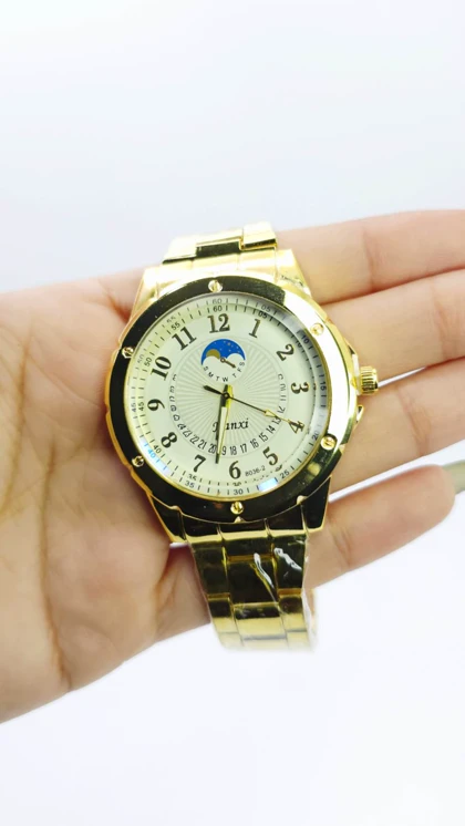 ساعت مچی مردانه نانسی Nanxi با موتور کوارتز و طراحی کلاسیک