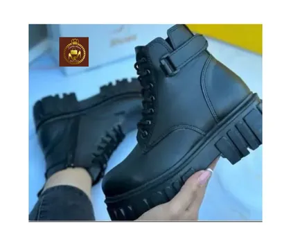 نیم بوت زنانه لژدار بندی طبی