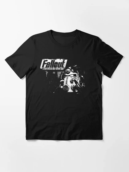 تیشرت کلاسیک طرح فال اوت | Classic Fallout Essential T-Shirt کد 223174