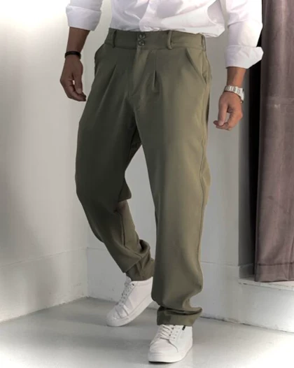 شلوار نیم بگ مازراتی Leg