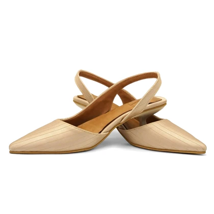 کفش مجلسی زنانه پاشنه‌دار 3 سانت مدل sandal valentino - 0097
