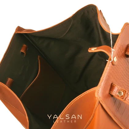 کیف دوشی و دستی زنانه چرم یلسان مدل لیان کد 047-GC