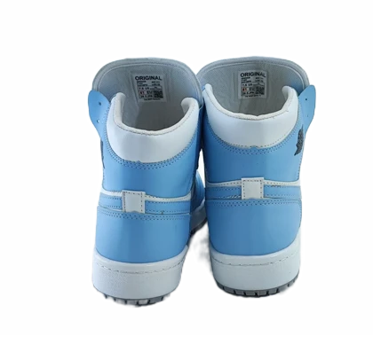 کفش اسپرت مردانه برند نایکی nike مدل جردن وان ساق‌دار سفید آبی کد 610