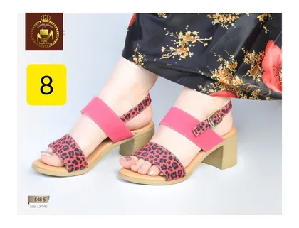 صندل طبی پاشنه‌دار تابستانه زنانه 548-5