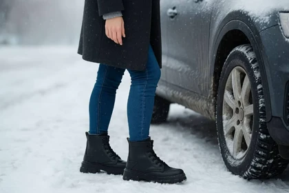 کفش بوت زنانه مشکی