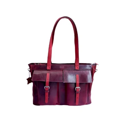 ساک لوازم چرم داریژه mamas papas