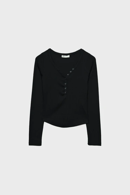 تیشرت زنانه اورجینال استرادیواریوس stradivarius