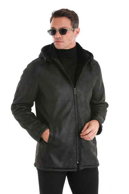 ژاکت بلند مردانه hatemoglu hatemoglu