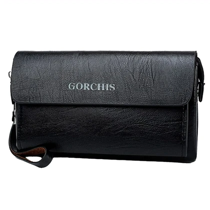 کیف دستی مردانه ضد سرقت گورجیس GORCHIS مدل 558 با قفل رمزدار