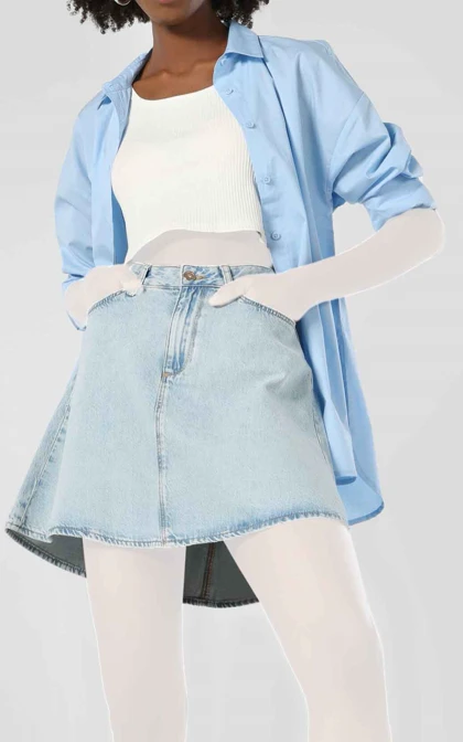 دامن جین زنانه Colins