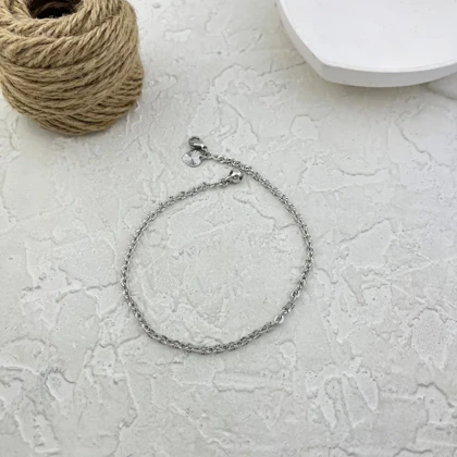 پابند ظریف زنانه طرح زنجیری برند ژوپینگ