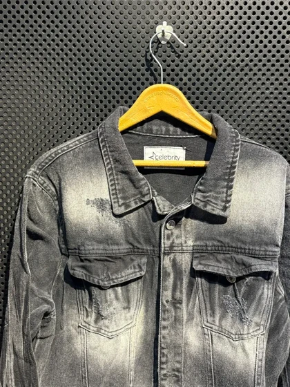 کت جین مردانه طرح کاستوم