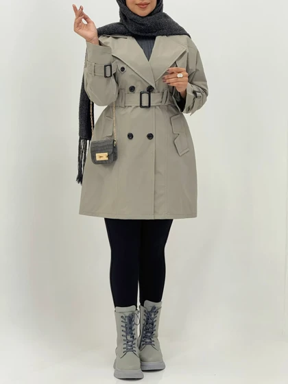 3707-بارانی آستردار دانهیل