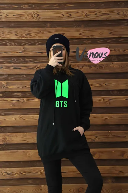 هودی کلاهدار طرح BTS