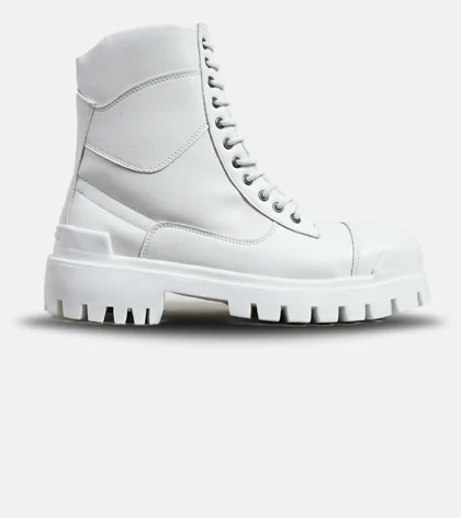 بوت مردانه سفید بالنسیاگا مدل 6230