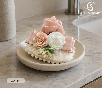 صابون تزئینی گل برجسته کد 8