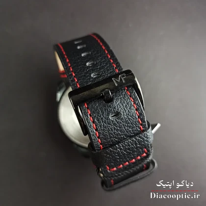 ساعت مچی مردانه اورجینال موتور ژاپنی برند مینی فوکوس سه موتور مدل Mf0068G.05 بند چرم