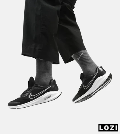 کفش کتانی مردانه و زنانه مشکی نایک NIKE PEGASUS V10 مدل 2134