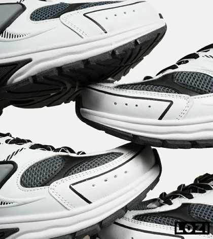 کفش کتانی مردانه سفید خاکستری DIESEL S-SERENDIPITY SPORT مدل 6604