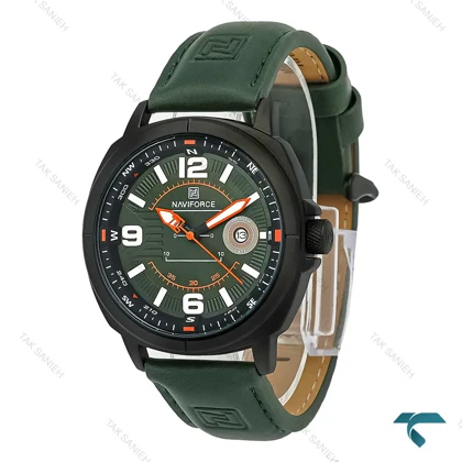 ساعت نیوی فورس NF8078 مردانه مشکی سبز NaviForce-7738-G
