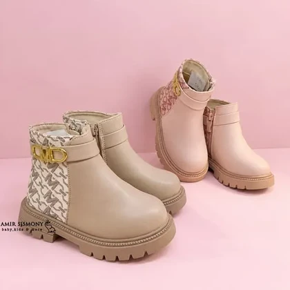 بوت دخترانه چرم کد 218