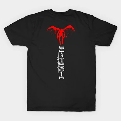 تیشرت دفترچه مرگ تیشرت انیمه death note کد 79710