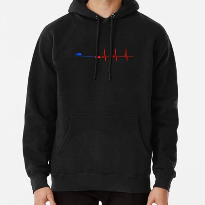 هودی Matrix هودی ماتریکس طرح ECG blue and red pill