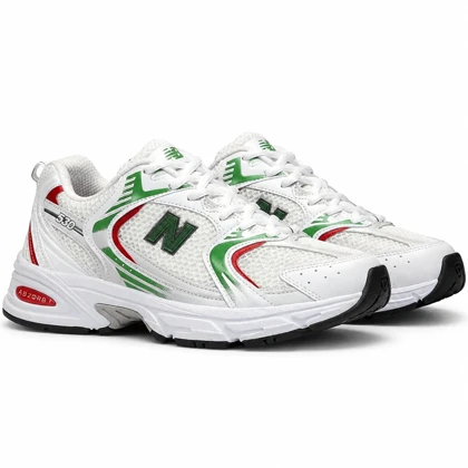 کفش کتانی نیوبالانس 530 سفید قرمز سبز NB کد 295331