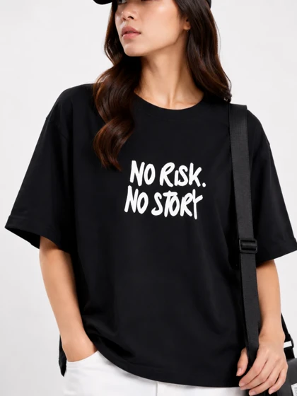 تیشرت باکسی - No Risk