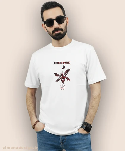 تیشرت مردانه و زنانه طرح گروه لینکین پارک کد 972