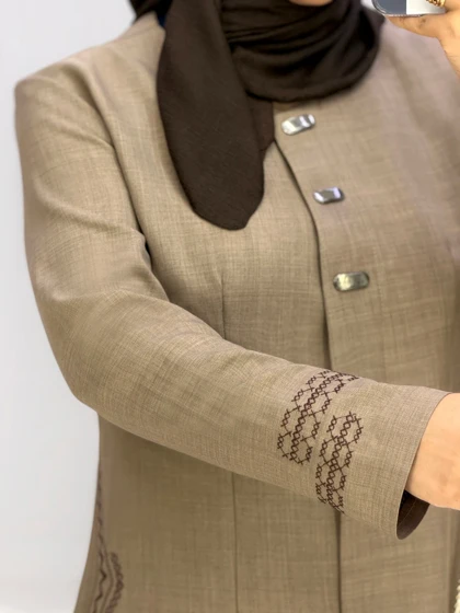 مانتو مزونی بزیاق یوکابد کد 452588