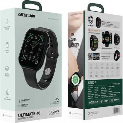 ساعت هوشمند گرین لاین Green Lion مدل GL-SW11D قابلیت کنترل با اشاره