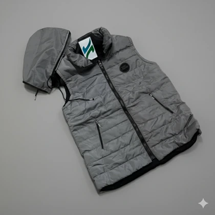 پافر ضد آب کلاه زیپی