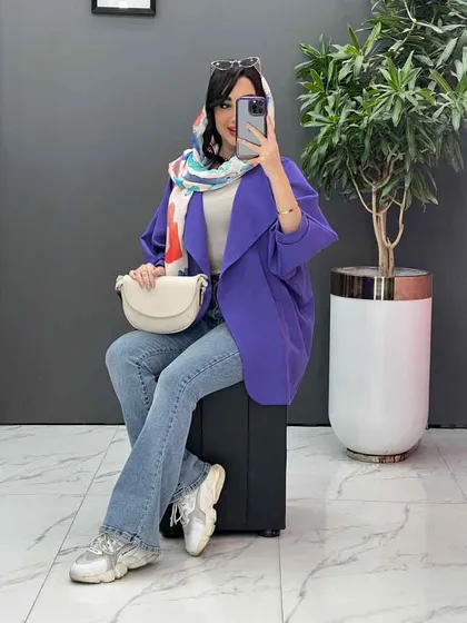 مانتو مازراتی کتی یقه آمریکایی