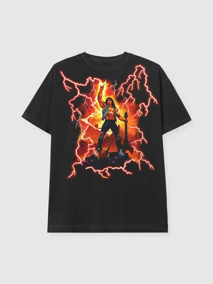 تیشرت استرنجر تینگز | تیشرت Stranger Things طرح Thunder Tee کد 104295
